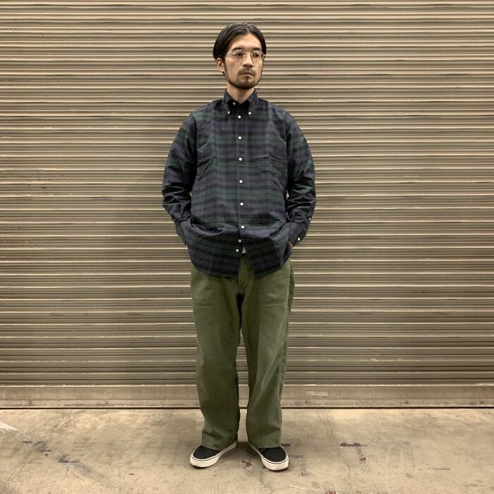 INDIVIDUALIZED SHIRTS - OVER SIZED L/S BD SHIRTS（インディビジュア