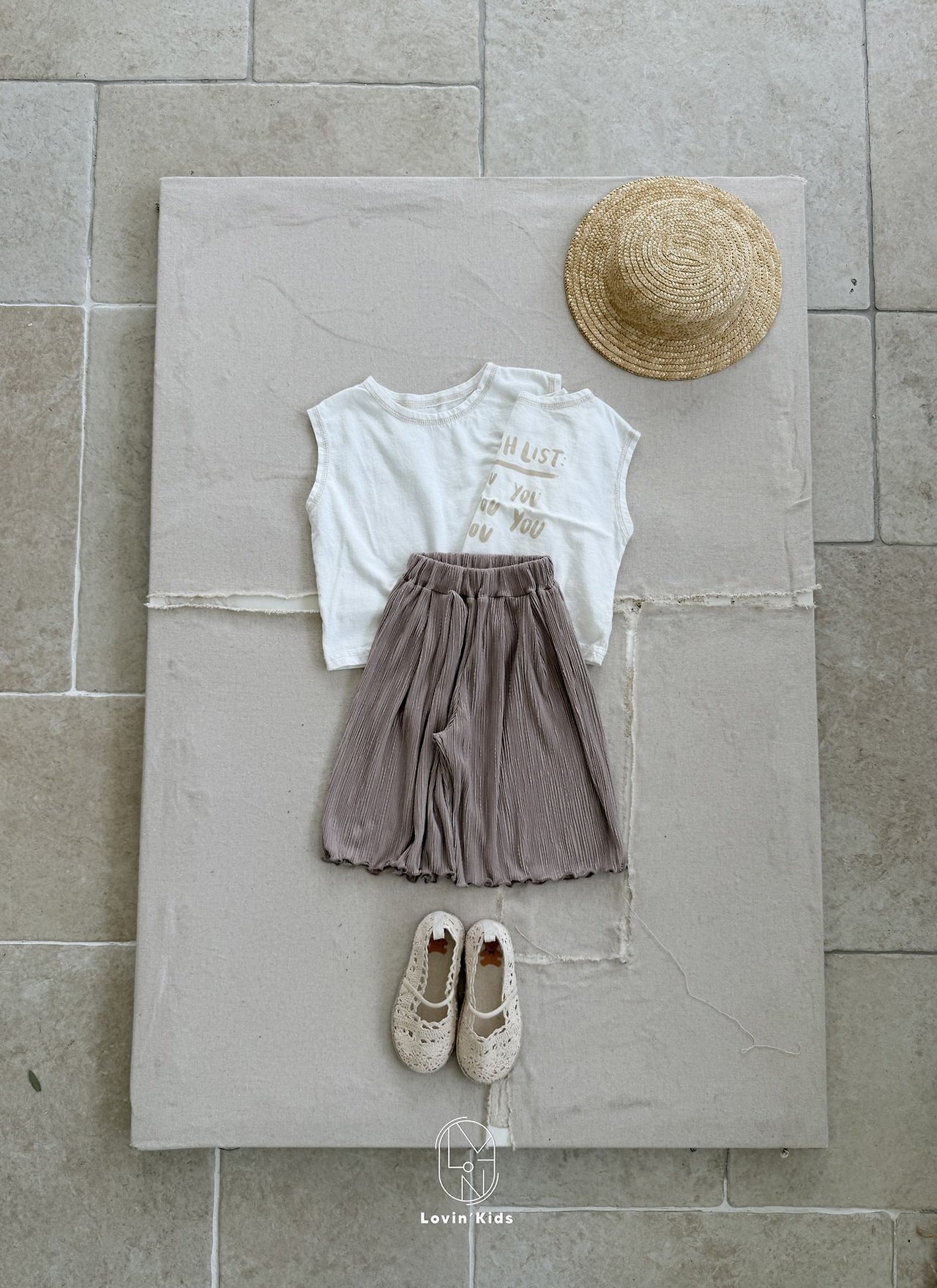 [Lovin' Kids] Pleated Pants / [러빈] 플리츠팬츠