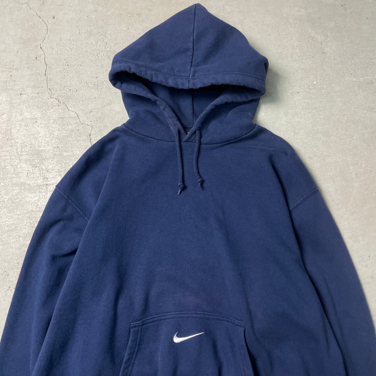 00年代 NIKE TEAM ナイキ スウェットパーカー センターロゴ スモールス 