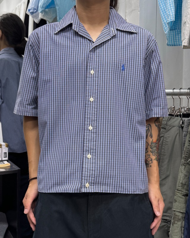 90’s~00’s Ralph Lauren Design Short Sleeve Shirt  “BLAKE”【Other Side店】