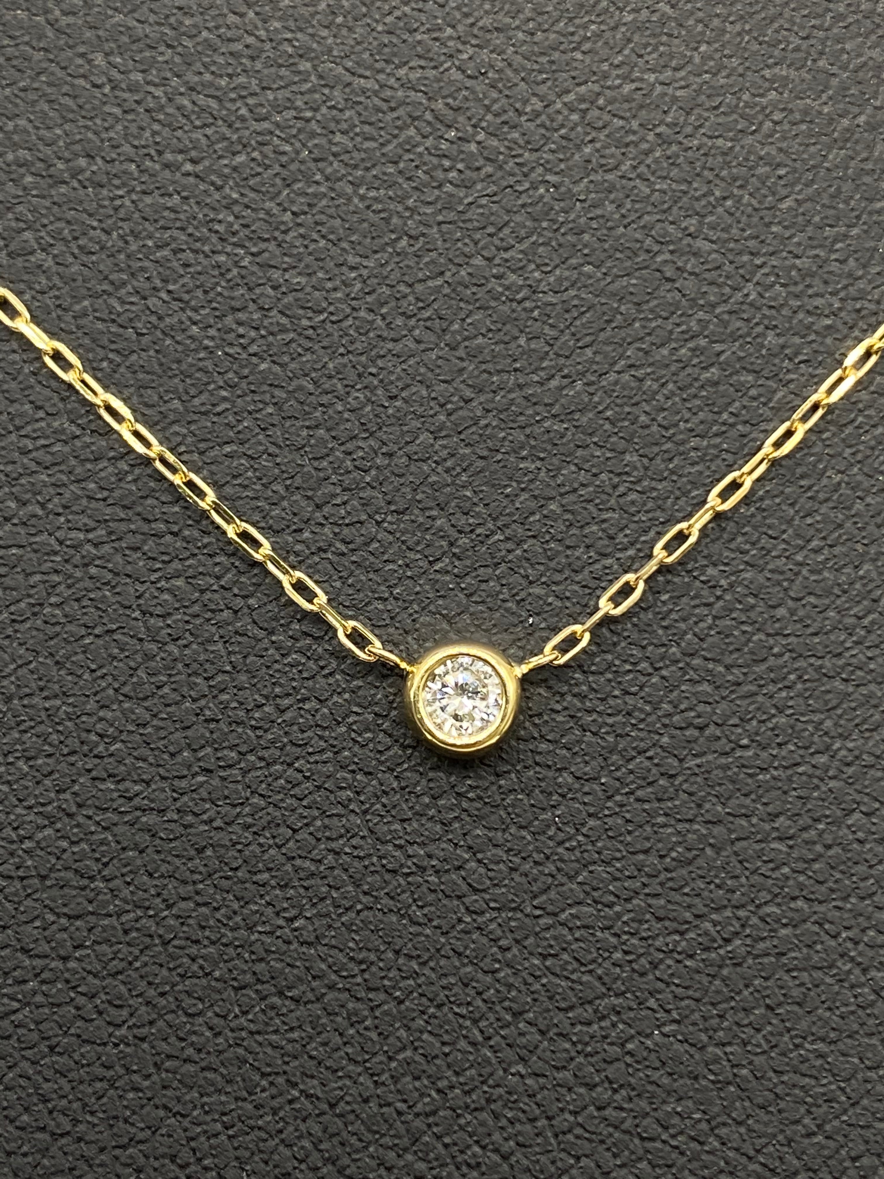 ★0.35ct★✨ダイヤモンド K18ネックレス ペンダント 40cm