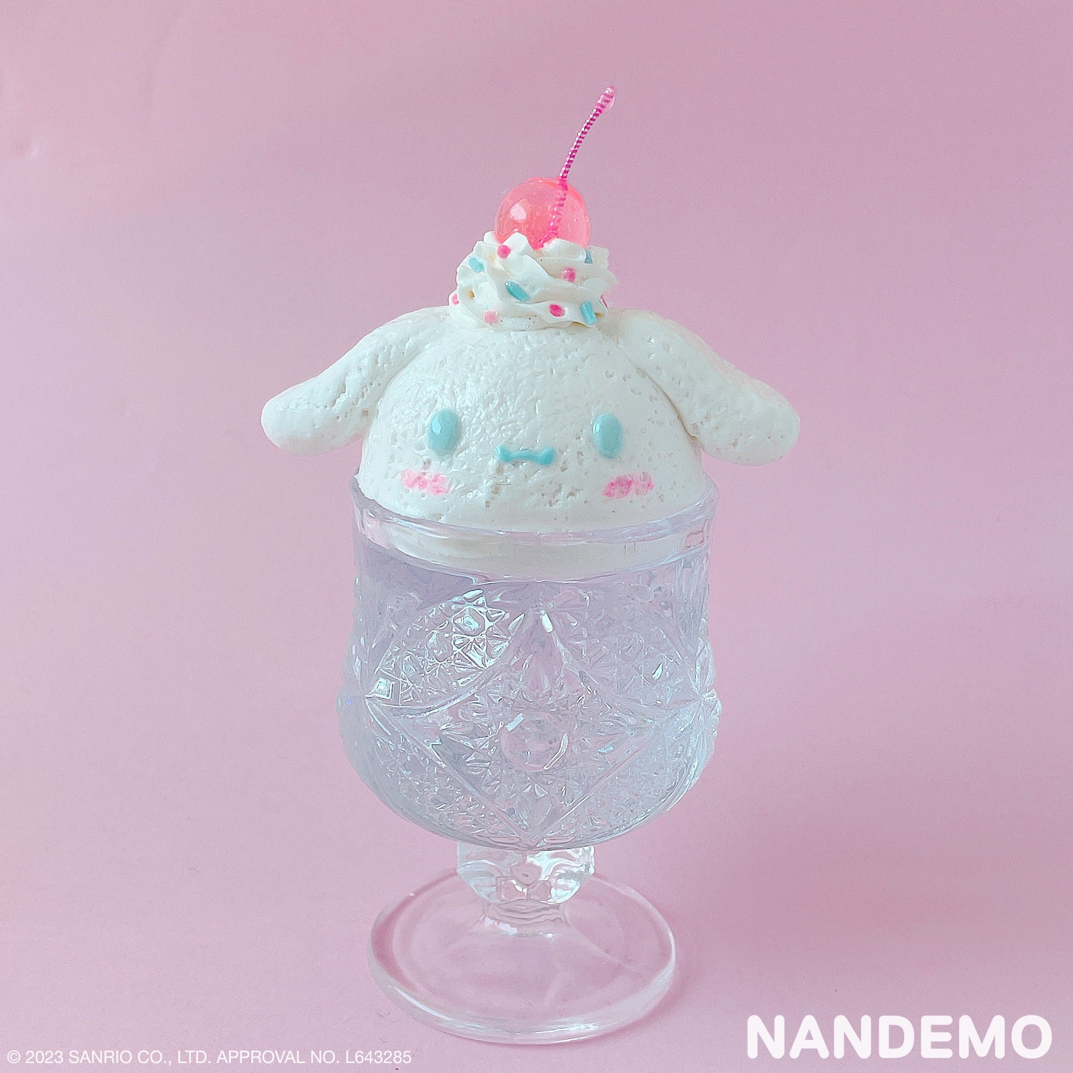 【新品】NANDEMO クリームソーダオブジェ シュガーバニーズ しろうさ 即納 クリームソーダオブジェ シュガーバニーズ しろうさ | NANDEMO