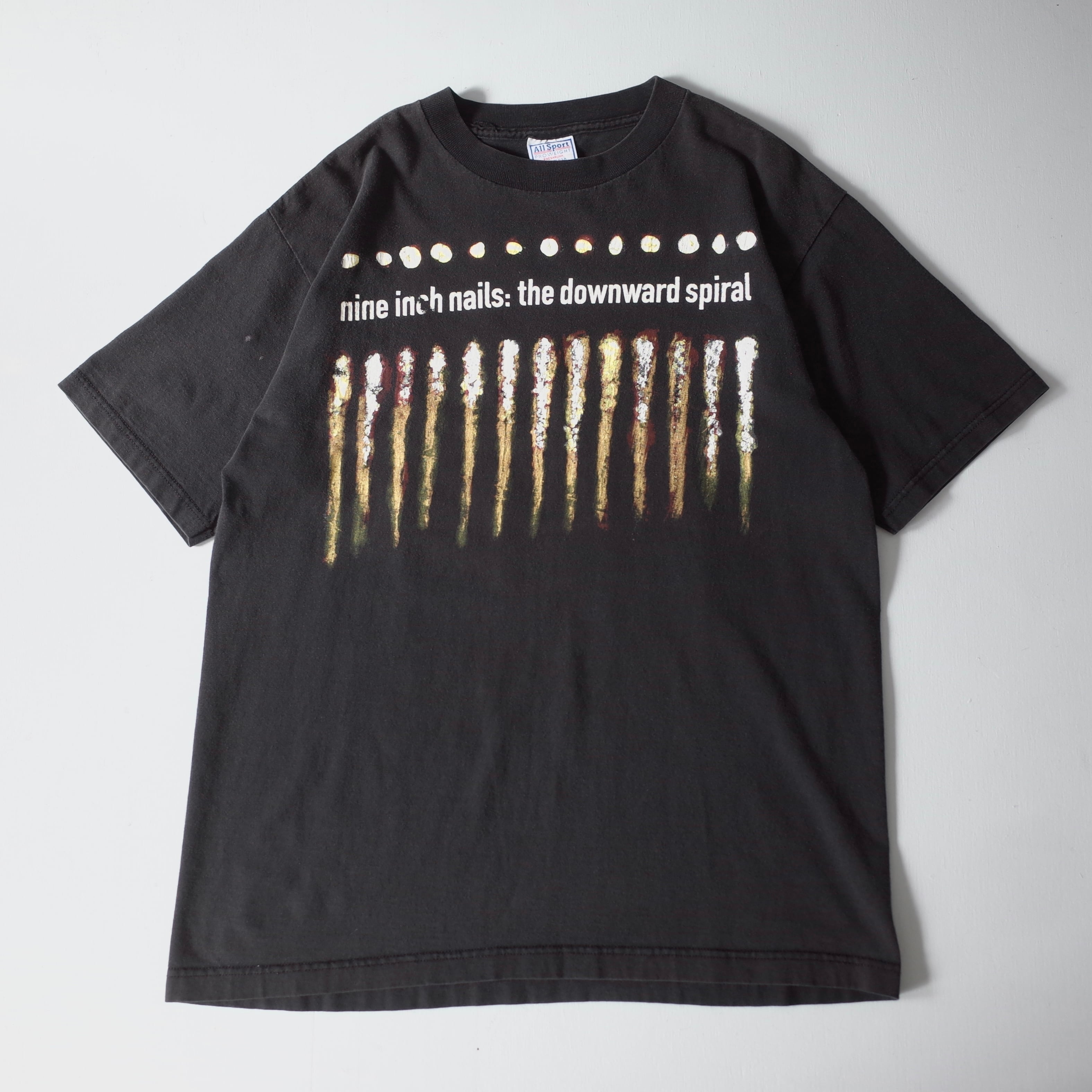 VINTAGE】 “NINE INCH NAILS” 90's~ 『the downward spiral』 Printed