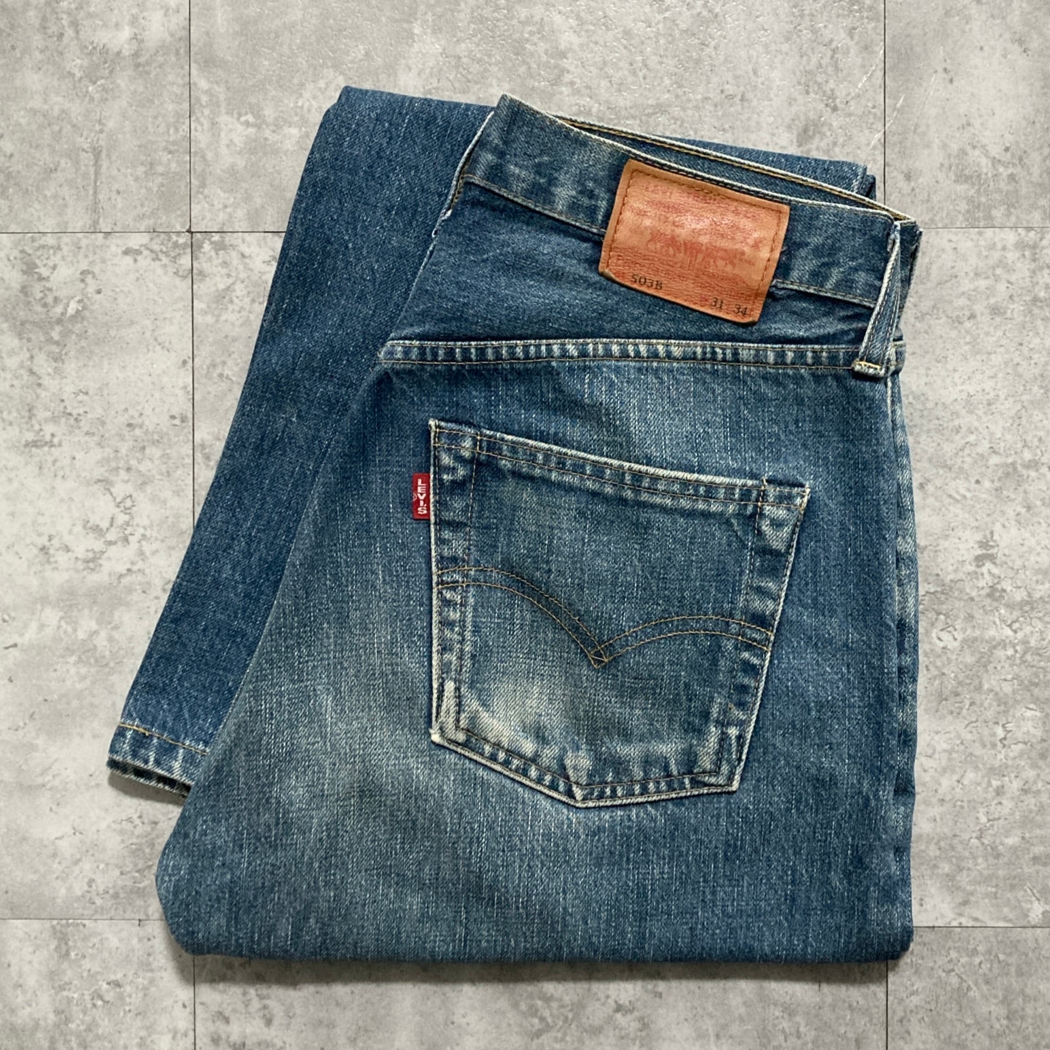W31 L34】90's Levis 503BXX リーバイス LVC 140周年 92年製 裏ボタン