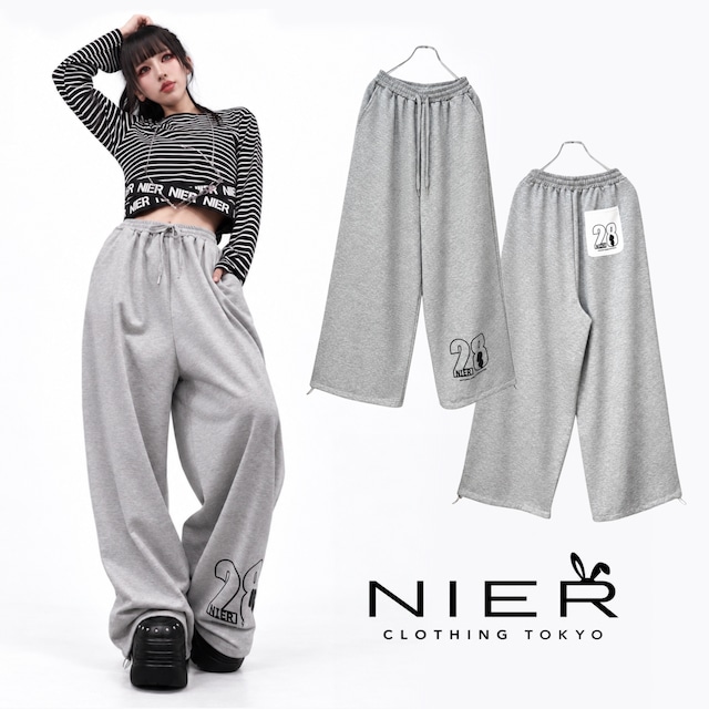 《月末新作大特価66%OFFプレゼント》LOGOポケット付きBIG SWEAT PANTS