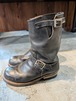 ［USED］RED WING PT91 Engineer Boots 2268/Black/ 7D/25cm  (Newly Resoled)