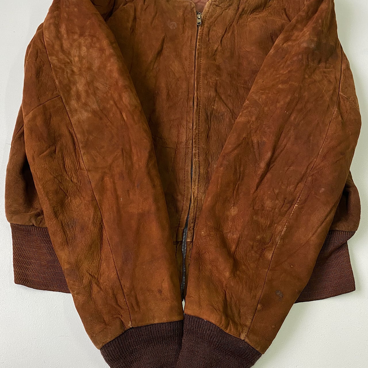 40年代 Daniel Boone ダニエルブーン クラウンジップ ヌバック ディア