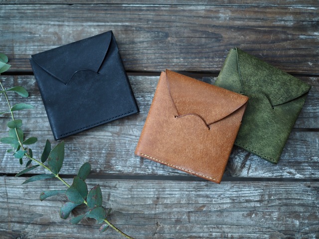 [Lettera] slim wallet/ ミニマムな二つ折り財布