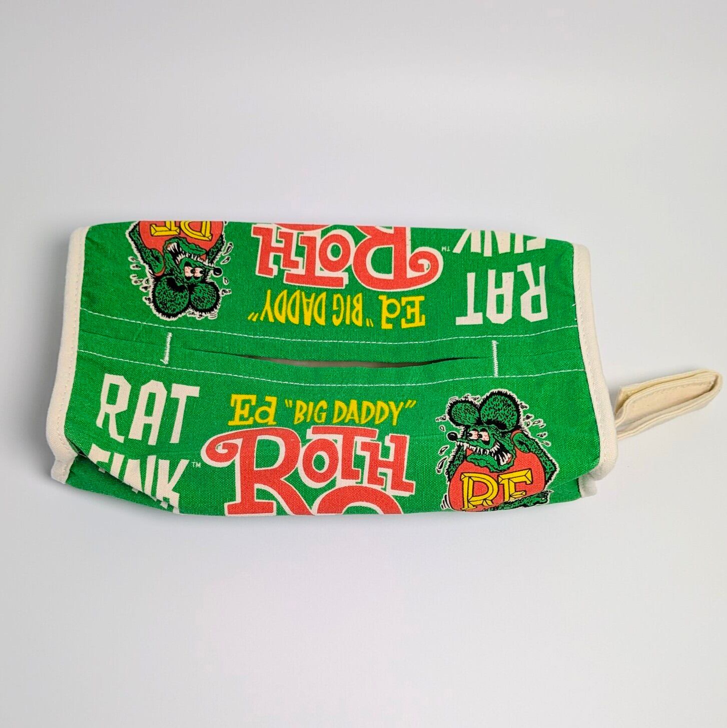 【 RATFINK ( ラットフィンク ) 】 Tissue Cover / ティッシュ カバー 吊り下げ〚アメリカン雑貨 アメトイ〛