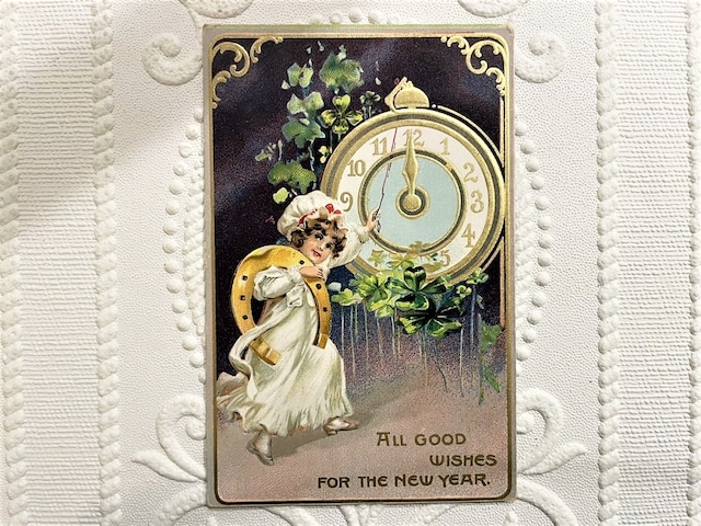 【GPG018】【New Year】antique card /display goods