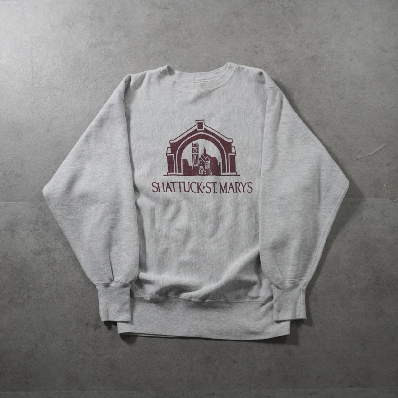 90s Champion reverse weave SHATTUCK-ST. MARY'S "made in USA" L 古着 - 1