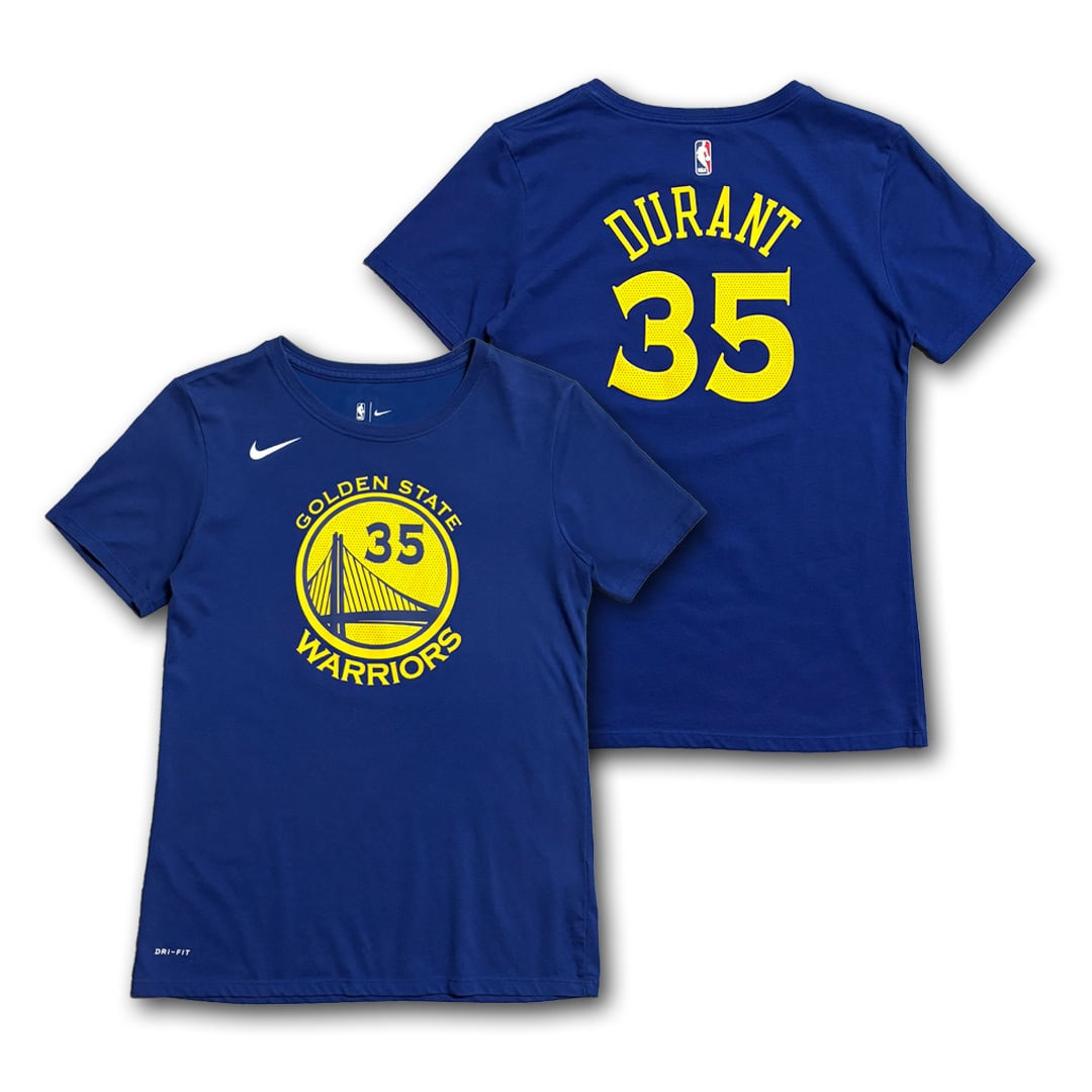 Kevin Durant 【Golden State Warriors】 Numbering T-shirt. NIKE