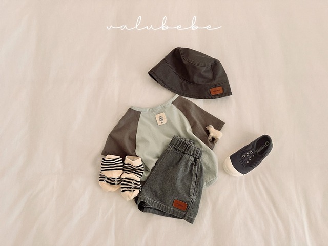 【即納】puffy cut denim pants