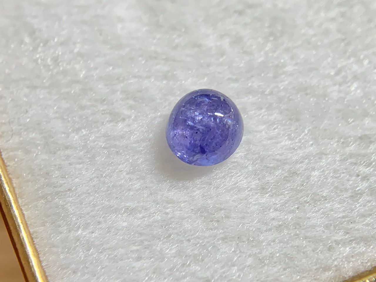 タンザナイト 0.620ct ゾイサイト ブルー 簡易ソーティング付き