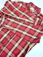 70s WASHINGTON DEE CEE FLANNEL SHIRT MADE IN USA Size L程