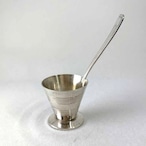 エッグスタンドセット　シルバーカップとスプーン　ケース入り　ベビーギフト　お祝い用　12twef8