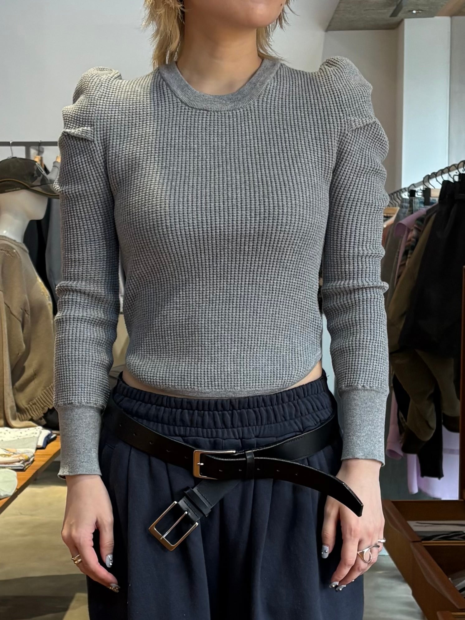 25AW】FETICO フェティコ / Boucle knit bustier / ニットビスチェ