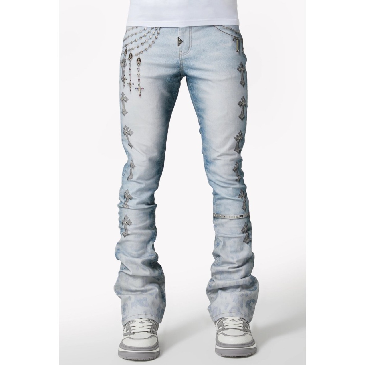 GUAPI /  aqua blue heavens vault denim