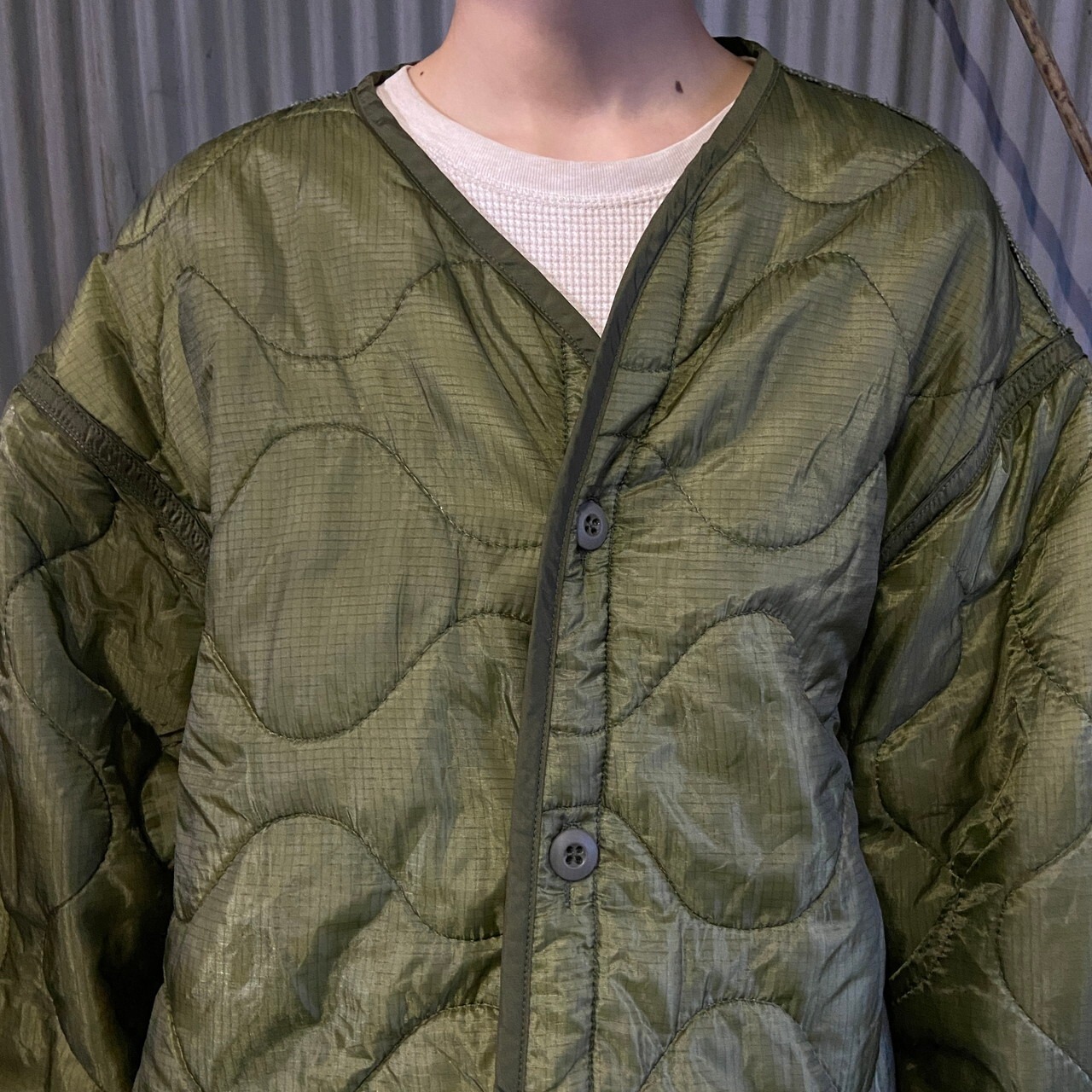 90年代 米軍実品 U.S.ARMY M-65 キルティング ライナージャケット 
