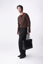 SOUTHFISH Leather Belted Tote Bag