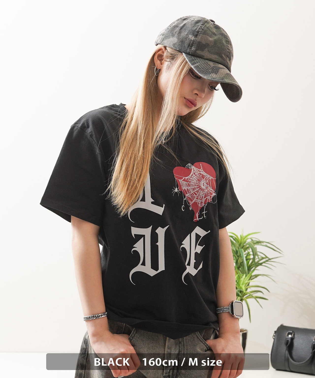 ◆ハートスパイダー S/S Tee◆ng-36226