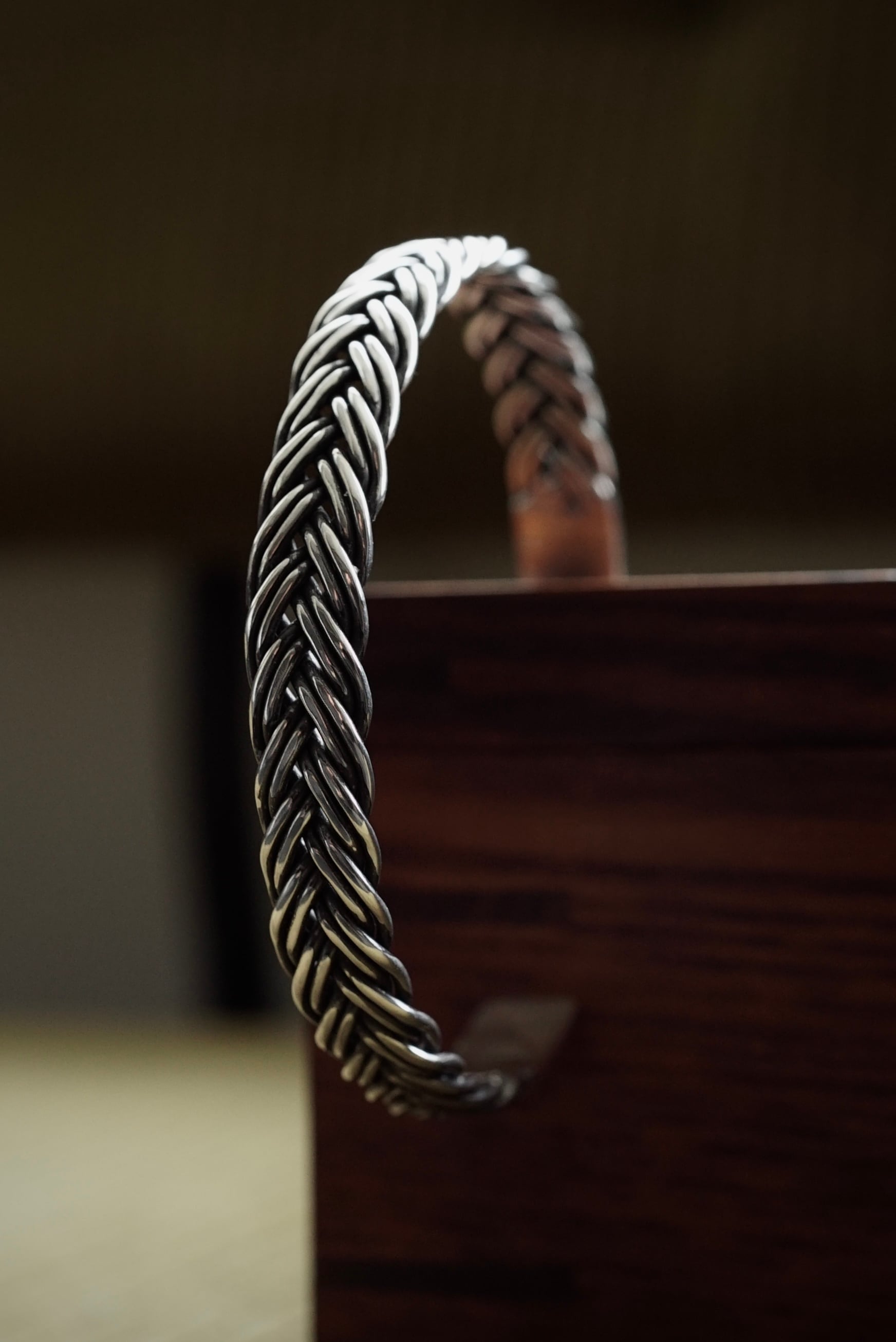 受注生産】Hand Made Silver / Braid Bangle | C O L I N A