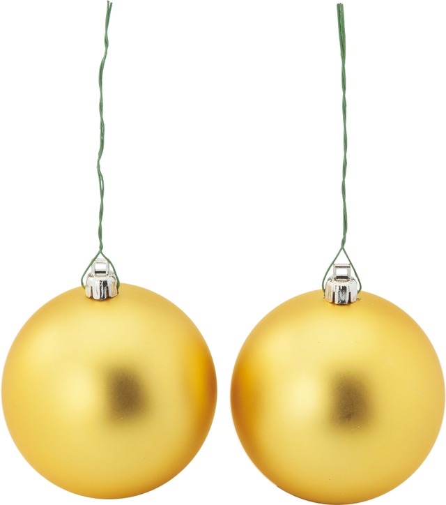 ８０ＭＭマットボール２Ｐ　ＧＯ　-　COA-902　4961823771897　クリスマス雑貨 > ポピーオリジナル
