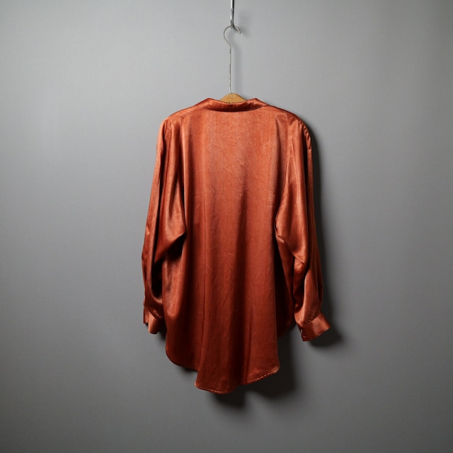 Deep Slit Pajama Shirt