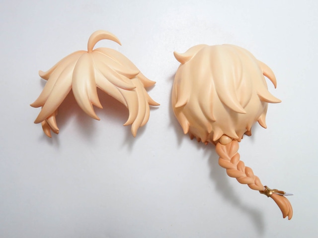 再入荷（A−ランク）【1717】 旅人(空) 髪パーツ ポニーテール　ねんどろいど