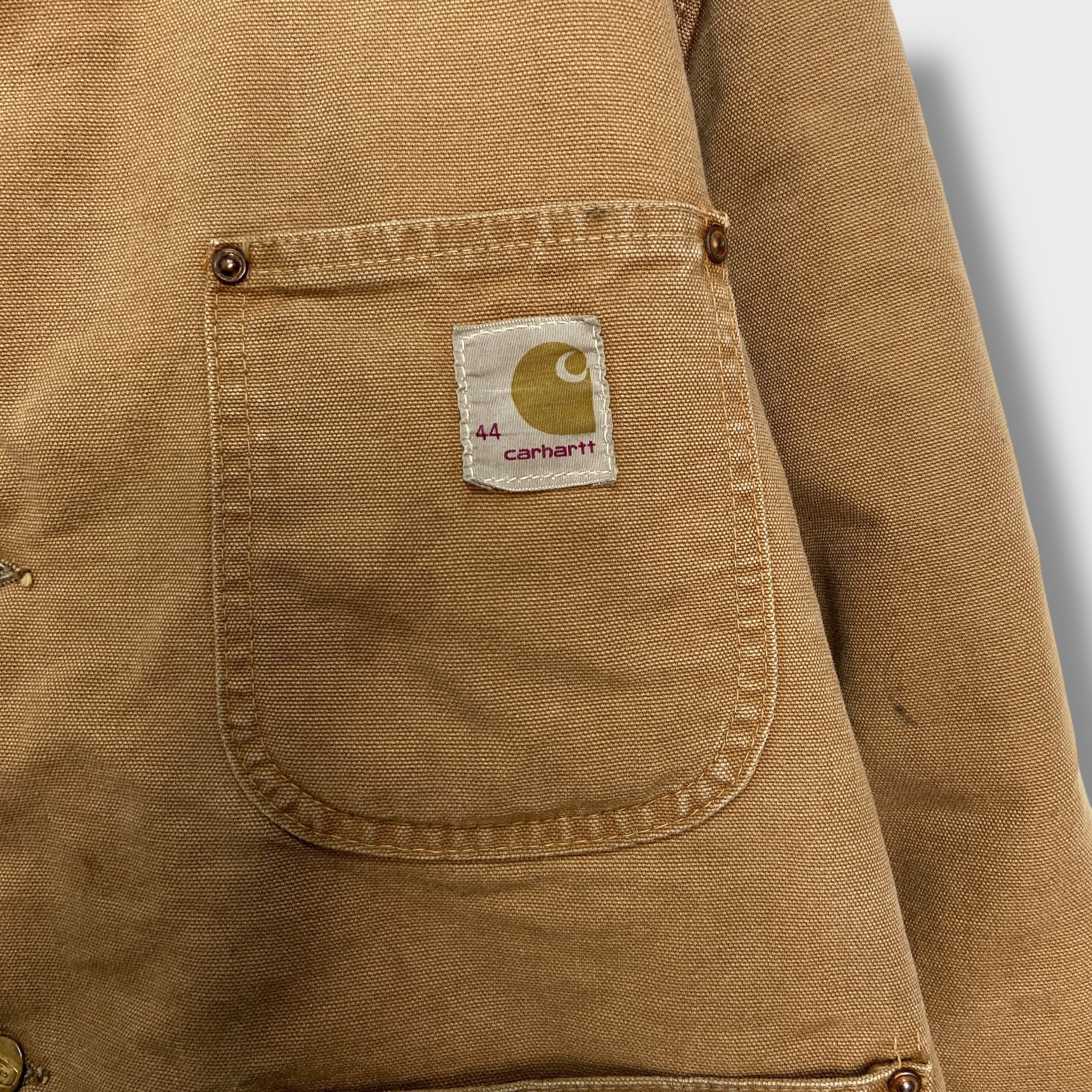 Carhartt 60s 70s ミシガンチョアコート サイズ44 デカCボタン | 古着