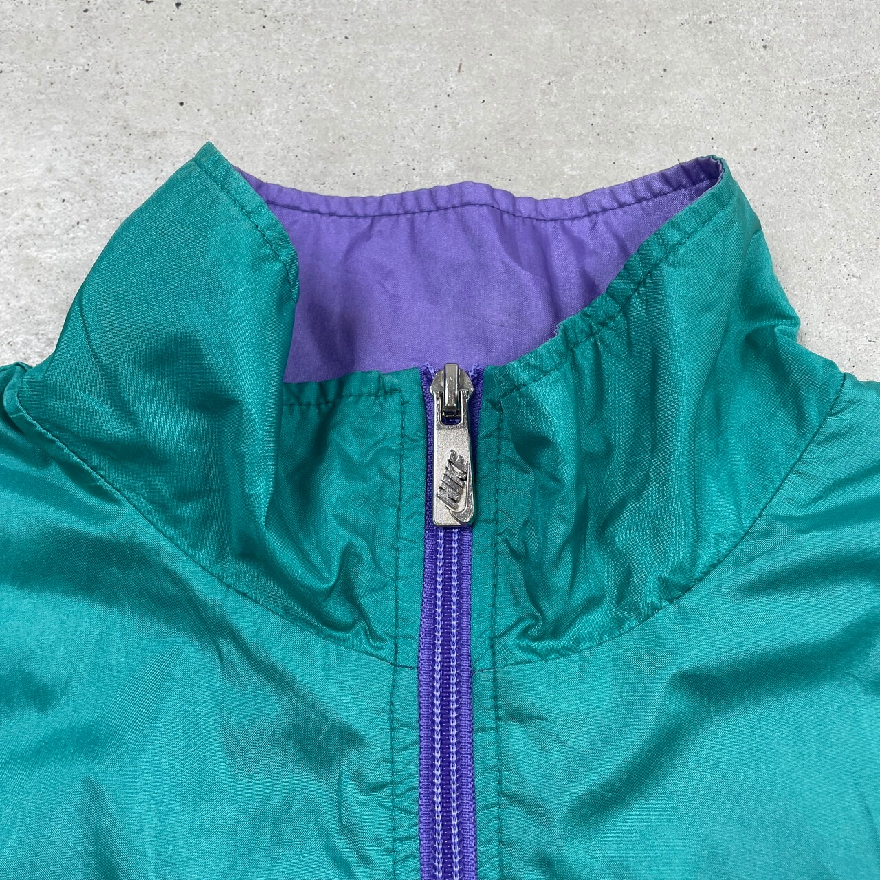 90年代 NIKE INTERNATIONAL ナイキ 銀タグ ナイロンジャケット メンズL 