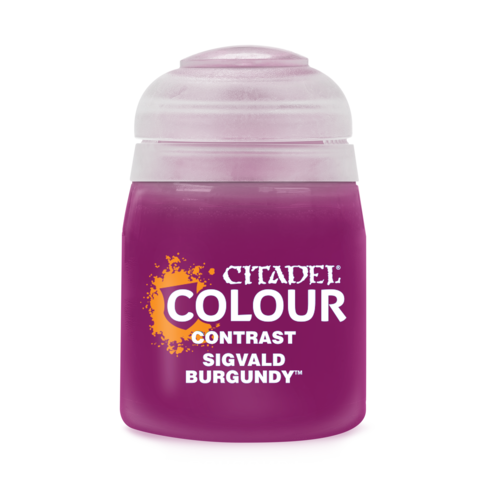 シタデルカラー コントラスト:ジークワルドバーガンディ　CONTRAST: SIGVALD BURGUNDY (18ML)