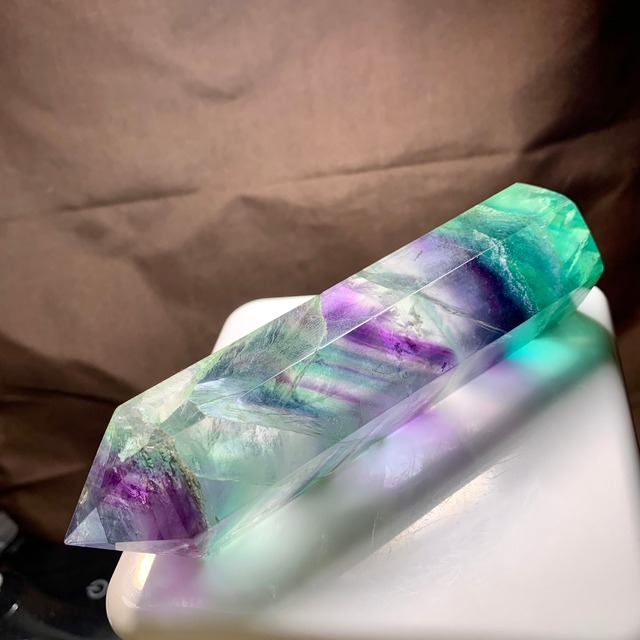 癒される色合い・グリーン系グラデーションフローライトポイント