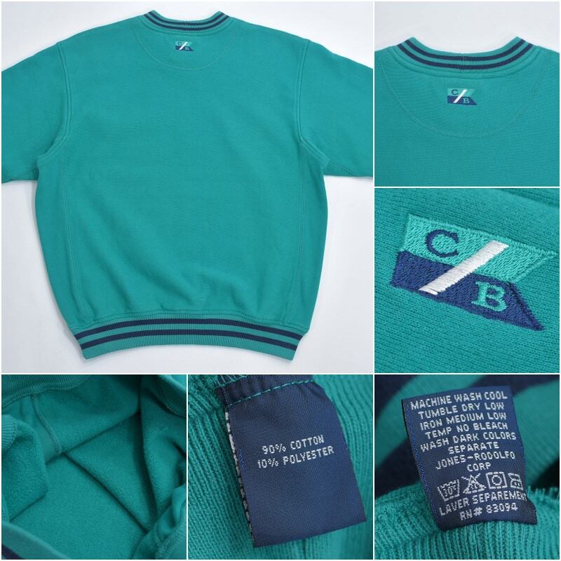 90s USA製 Cutter&Buck カッターアンドバック リバース型 前Vガゼット