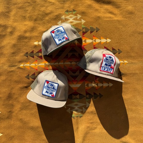 80's PABST BLUE RIBBON "Unitog" Deadstock Trucker Hat