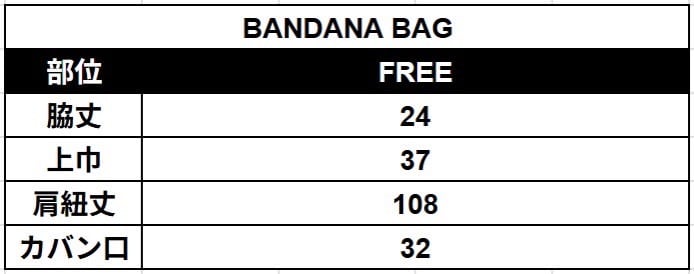 BANDANA DENIM BAG | CHRONOIZM