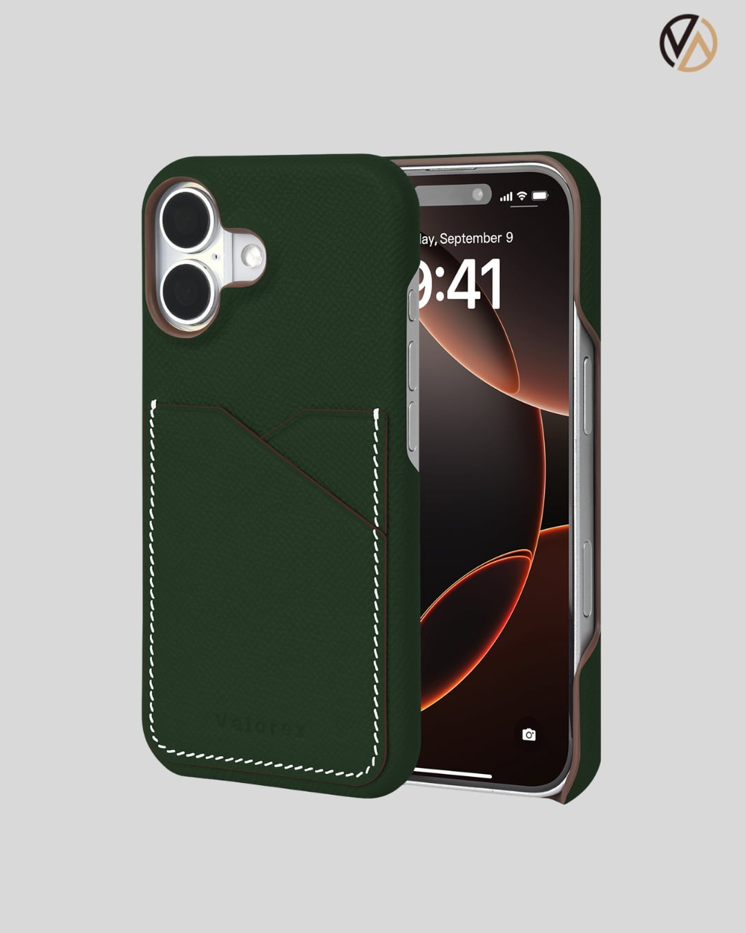 iPhone 17シリーズ】バックカバー型ケース エプソン モスグリーン
