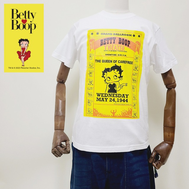 【送料無料】BETTY Tシャツ ベティ BETTY BOOP ベティブープ ユニセックス メンズ レディース 男女兼用 プリントTシャツ 半袖