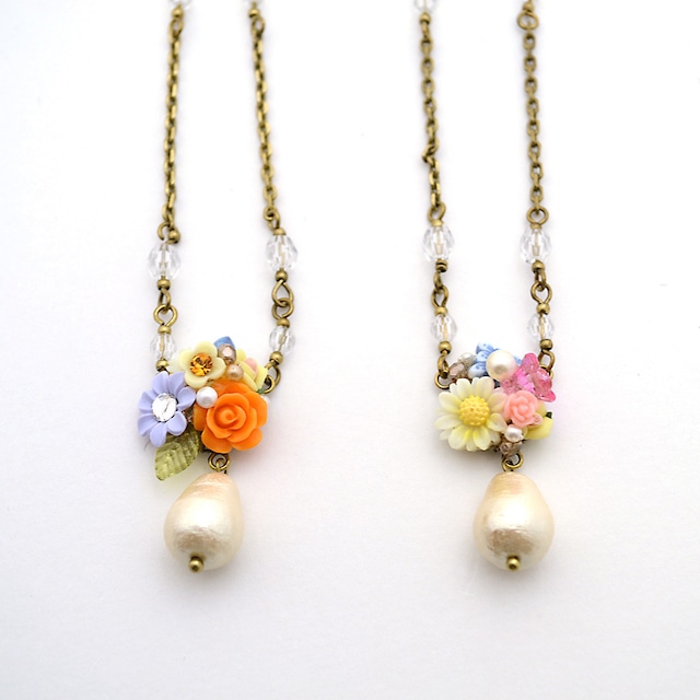 Sally Bijou　Vintage Garden ネックレス