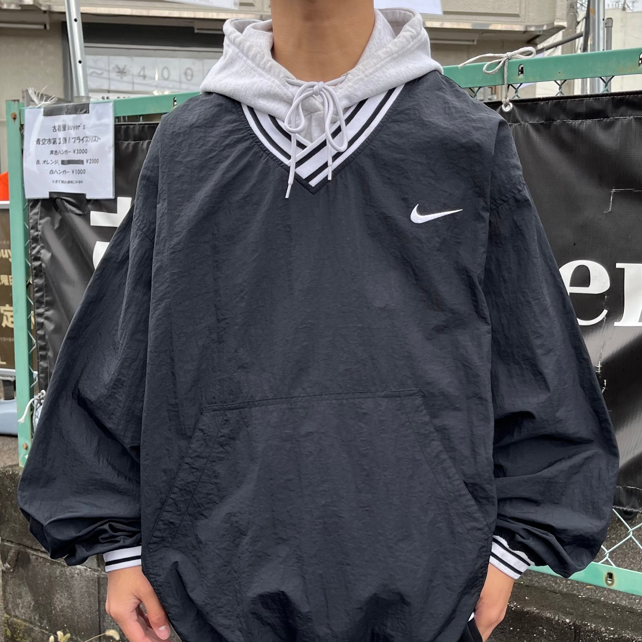 美品 ナイキ ゴルフ NIKE GOLF ハーフ ZIP ナイロン ウェア