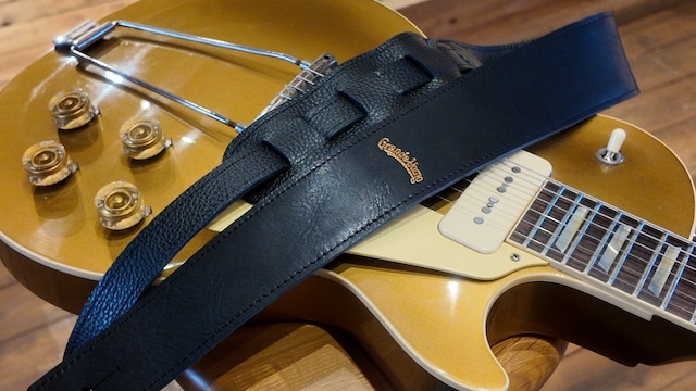 栃木レザー Black/Black