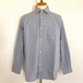 Mini Check Regular Collar Shirts　Gray