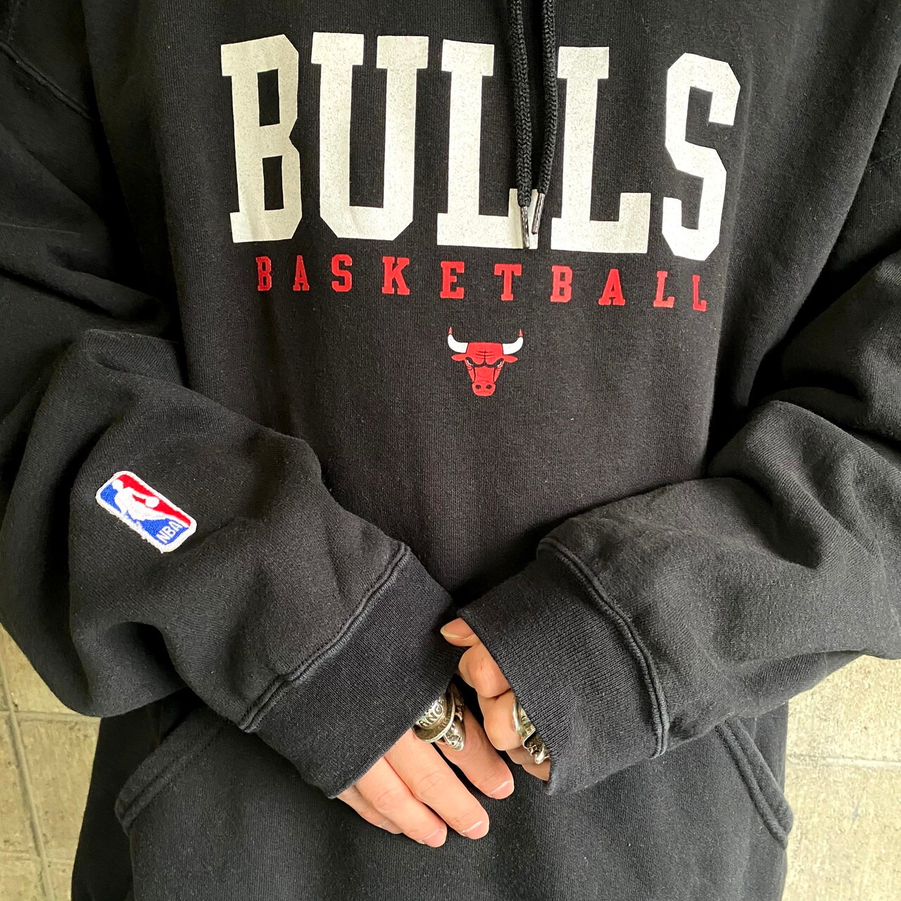 ビッグサイズ NIKE ナイキ NBA シカゴブルズフロントロゴ プリント 