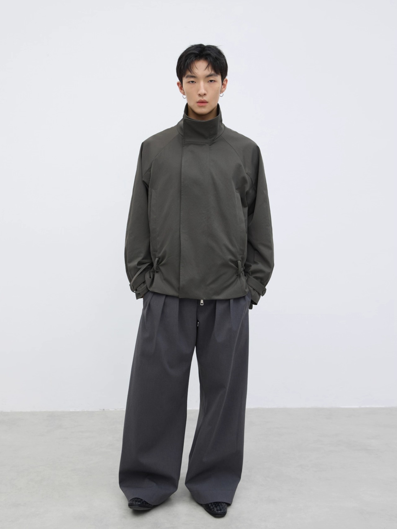 Yausye 84 Wool Blend Wide Pants