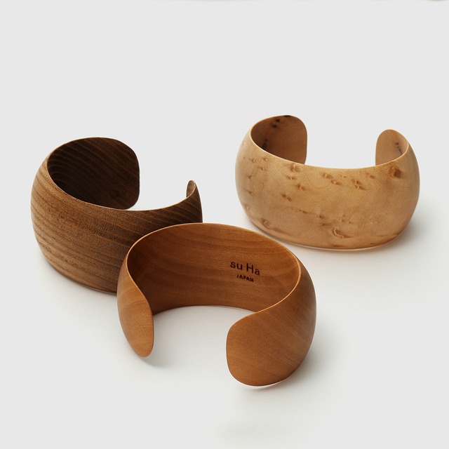 “Belt cuff” Wood bracelet
