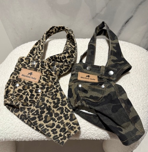 《即納》2101877　豹柄/迷彩ボトムス