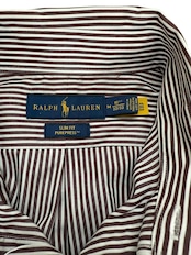 RALPH LAUREN ラルフローレン SLIM FIT ストライプシャツ