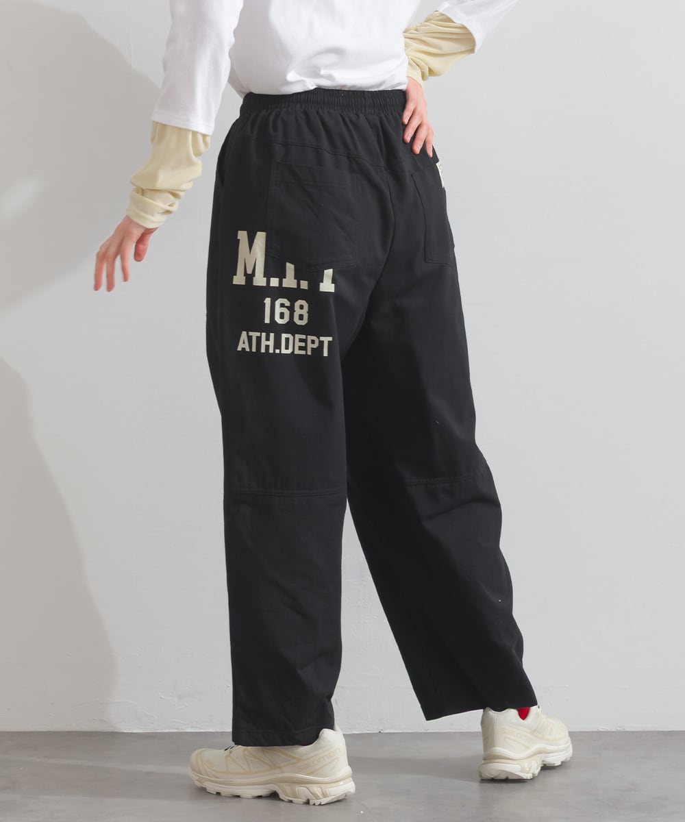 K261040 ロゴプリントツイルワークパンツ / Logo Print Twill Work