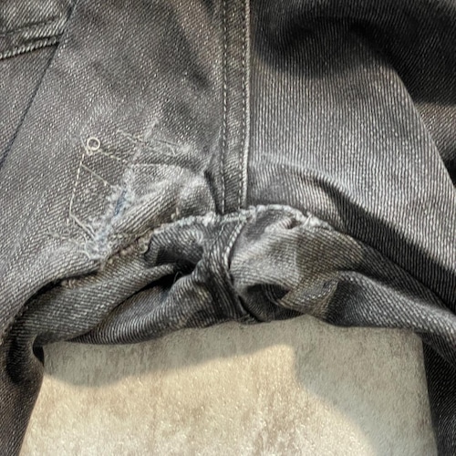 【W31 L32】 メキシコ製 levi's ブラックデニム リーバイス 501 詳細写真17