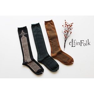 【eLfinFolk】elf-222A59 Ables socks 23-25㎝